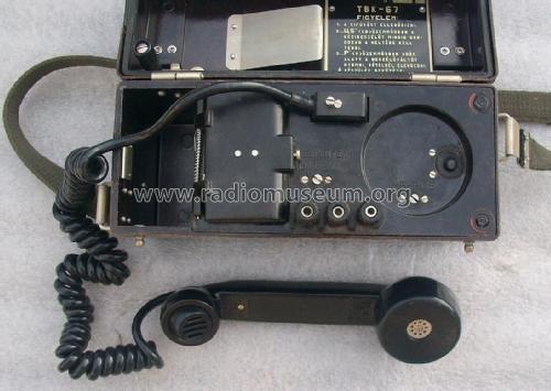 Tábori Telefon TBK-67; Finommechanikai (ID = 1951233) Military