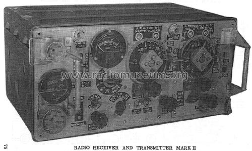 Radio Receiver and Transmitter Mark II; MILITARY U.S. (ID = 1973478) Mil TRX