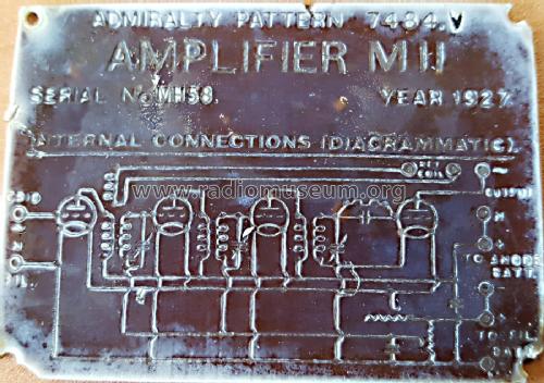 Amplifier M11; MILITARY U.K. (ID = 2394527) Ampl/Mixer