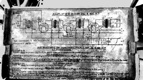 Amplifier valve C Mk IV; MILITARY U.K. (ID = 2394556) Ampl/Mixer