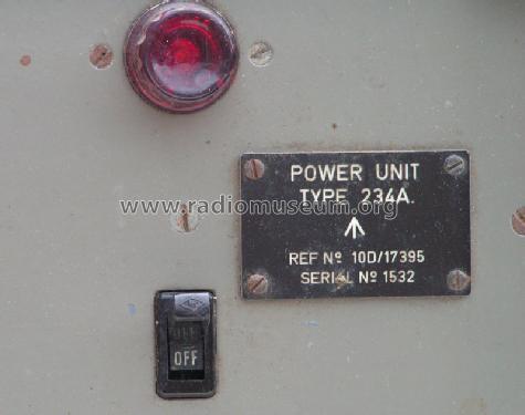 Power Unit 234A; MILITARY U.K. (ID = 878446) Military