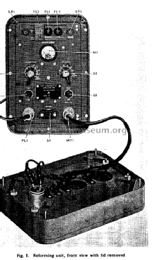 Reforming Unit for Electrolytic Capacitor No. 1 ; MILITARY U.K. (ID = 504235) Equipment