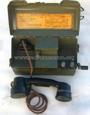 Telephone Set L MK I; MILITARY U.K. (ID = 1945437) Military