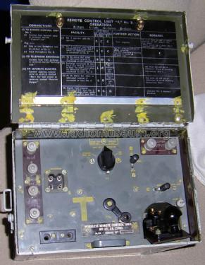 Wireless Remote Control Unit F No. 2T. ZA.25985; MILITARY U.K. (ID = 1422425) Military