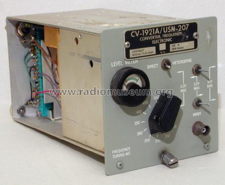 Converter, Frequency CV-1921/A; MILITARY U.S. (ID = 1091258) Adaptor