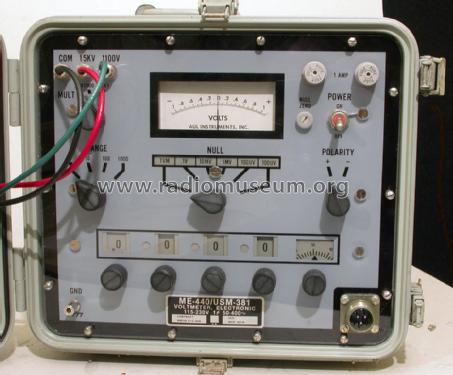 Differential Voltmeter AN/USM-381; MILITARY U.S. (ID = 1092780) Military