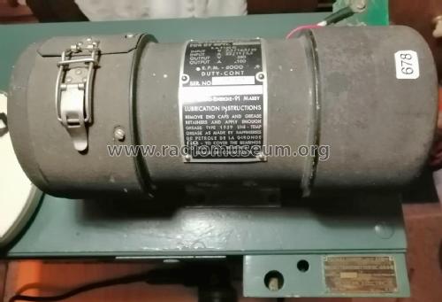 Dynamotor Power Supply DY-88/GRC-9; MILITARY U.S. (ID = 2918251) Aliment.