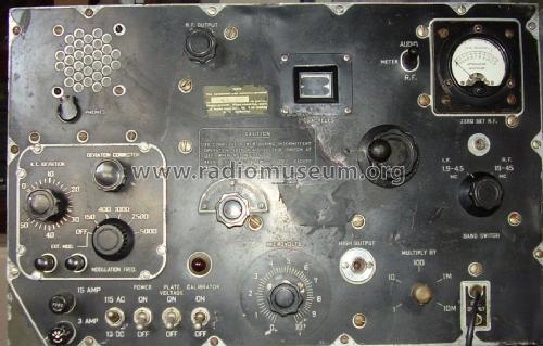 FM Signal Generator I-208; MILITARY U.S. (ID = 326916) Equipment