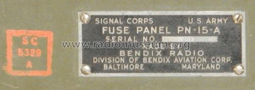 Fuse Panel PN-15-A; MILITARY U.S. (ID = 2438615) Power-S