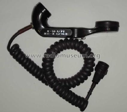 Handset H-33/PT H-33/PT; MILITARY U.S. (ID = 1465727) Misc