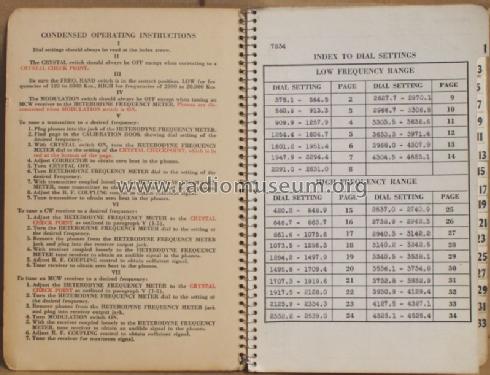 Heterodyne Frequency Meter CKB-74028; MILITARY U.S. (ID = 137332) Equipment