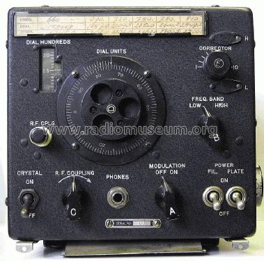 Heterodyne Frequency Meter CKB-74028; MILITARY U.S. (ID = 759797) Equipment