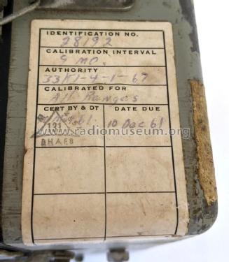 Multimeter AN/PSM-6; MILITARY U.S. (ID = 3143964) Equipment