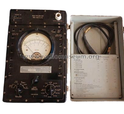 Multimeter TS-352A/U, ME-9E/U, MX-815A/U; MILITARY U.S. (ID = 2865001) Equipment