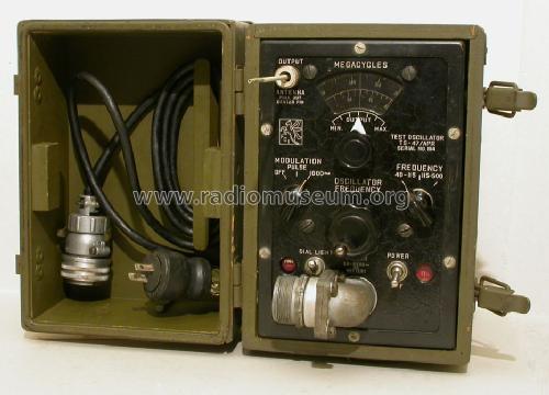 Oscillator, Frequency TS-47/APR; MILITARY U.S. (ID = 1095075) Equipment