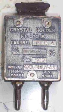 Quartz FT-171-B ; MILITARY U.S. (ID = 781082) Radio part