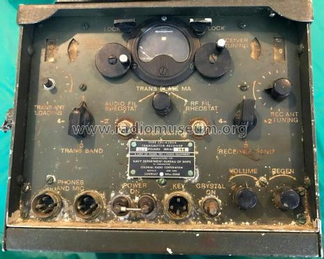 Radio Receiver and Transmitter TBY-8 CR1-43044; MILITARY U.S. (ID = 2576440) Mil TRX
