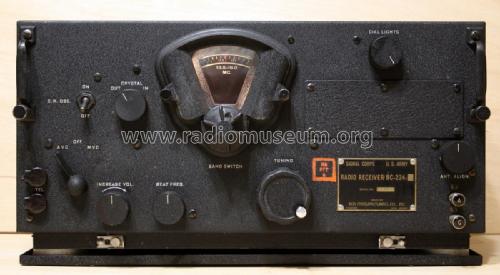 Radio Receiver BC-224-E; MILITARY U.S. (ID = 2055822) Mil Re