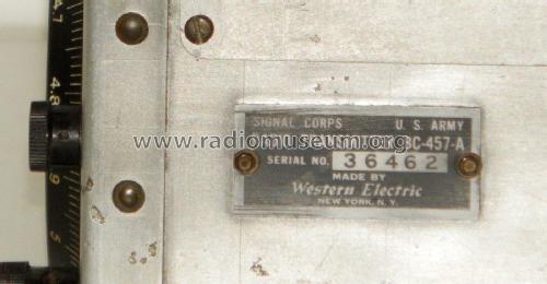 Radio Transmitter BC-457-; MILITARY U.S. (ID = 2554853) Mil Tr