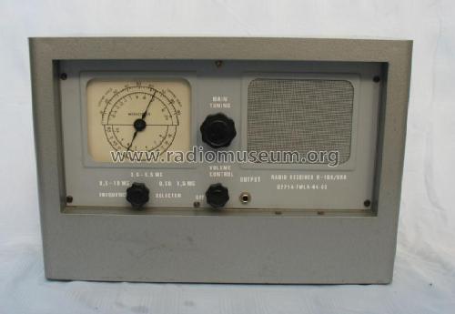 Receiver R-100/URR ; MILITARY U.S. (ID = 1211757) Radio