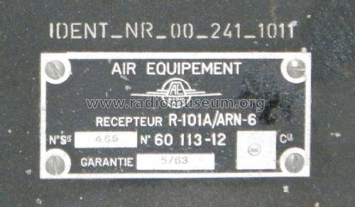Receiver, Radio Compass R-101A/ARN-6; MILITARY U.S. (ID = 2325139) Military