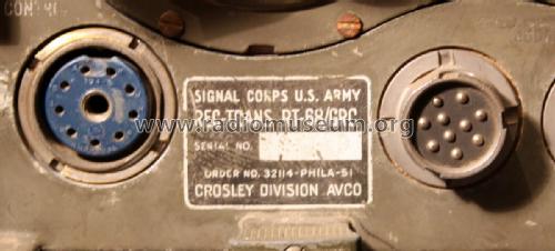 Receiver-Transmitter RT-68/GRC; MILITARY U.S. (ID = 1960045) Mil TRX