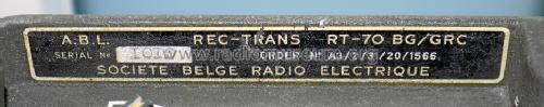 Receiver-Transmitter RT-70/GRC ; MILITARY U.S. (ID = 1668703) Mil TRX