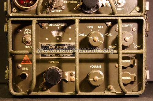 SCR-694 BC-1306 Radio Receiver and Trans; MILITARY U.S. (ID = 1949864) Mil TRX