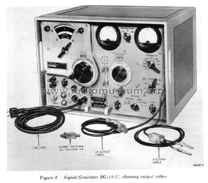 Signal Generator SG-12/U; MILITARY U.S. (ID = 153279) Ausrüstung