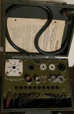 Tube Tester I-177-B; MILITARY U.S. (ID = 152408) Ausrüstung