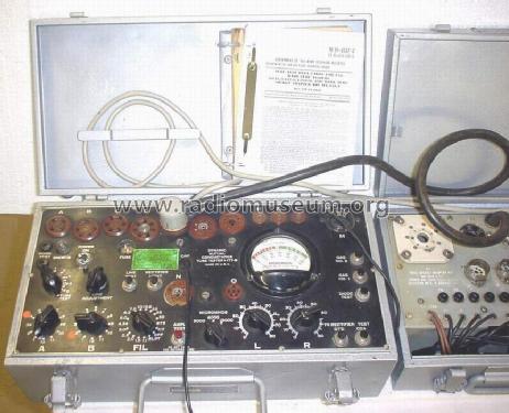 Tube Tester I-177-B; MILITARY U.S. (ID = 177064) Ausrüstung