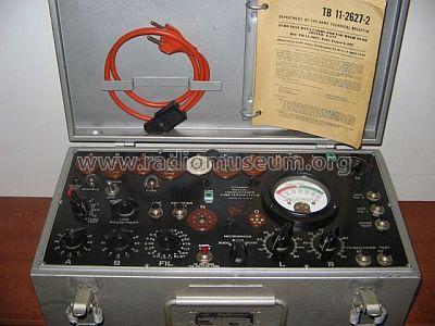 Tube Tester I-177-B; MILITARY U.S. (ID = 381529) Equipment