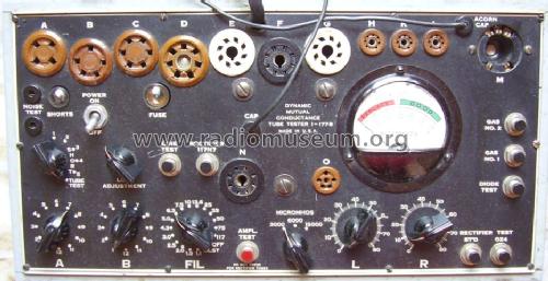 Tube Tester I-177-B; MILITARY U.S. (ID = 619120) Equipment