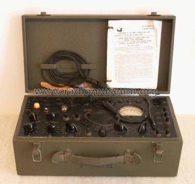 Tube Tester I-177-B; MILITARY U.S. (ID = 695559) Ausrüstung