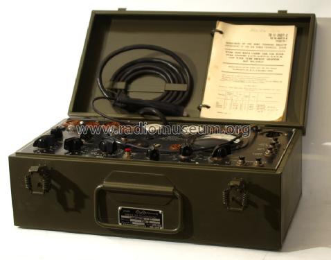 Tube Tester I-177-B; MILITARY U.S. (ID = 698261) Ausrüstung