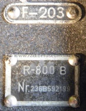 VHF Aircraft Radio R-800 ; MILITARY USSR (ID = 1514740) Mil TRX