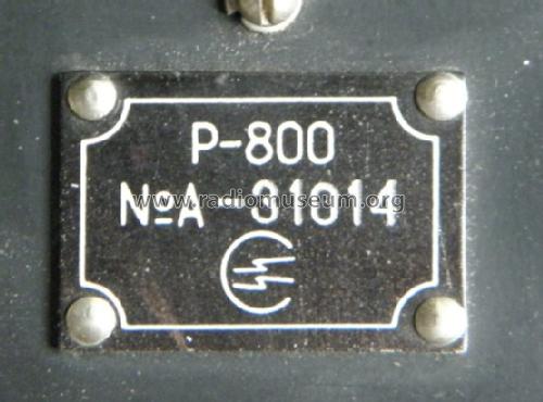 VHF Aircraft Radio R-800 ; MILITARY USSR (ID = 1514743) Mil TRX