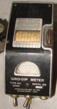 Grid Dip Meter 90651; James Millen Mfg. Co (ID = 480332) Equipment