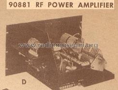 RF Power Amplifier 90881; James Millen Mfg. Co (ID = 211522) Amateur-D