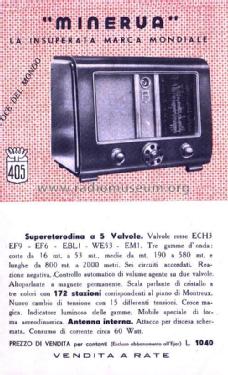 405; Minerva Ital-Minerva (ID = 1287100) Radio
