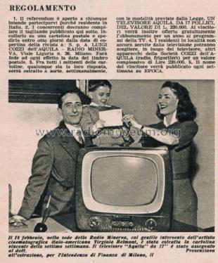Aquila 17'; Minerva Ital-Minerva (ID = 2653332) Television