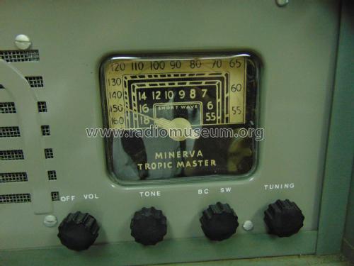 Tropic Master W117 early; Minerva Radio Co. (ID = 2943792) Radio