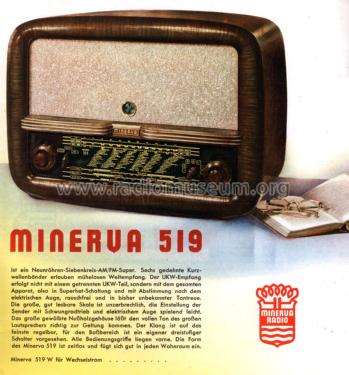 519W; Minerva-Radio (ID = 2263522) Radio