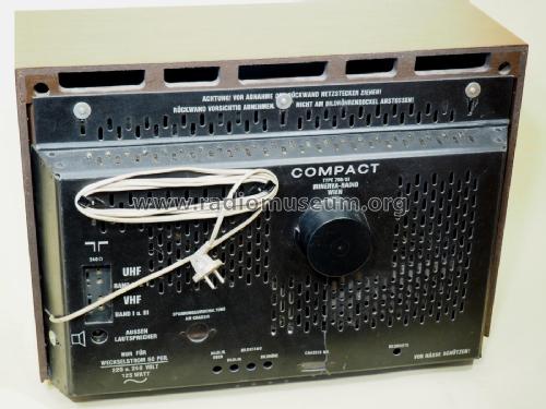 Compact 706; Minerva-Radio (ID = 1961502) Television