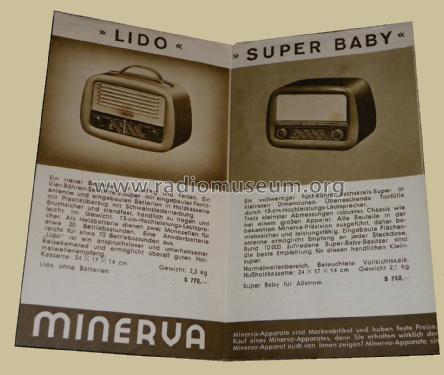 Lido 533-B; Minerva-Radio (ID = 1777891) Radio
