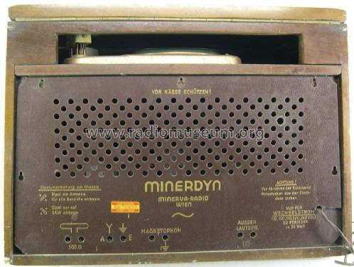 Minerdyn W Ch= Minion 3W 564W; Minerva-Radio (ID = 1737578) Radio