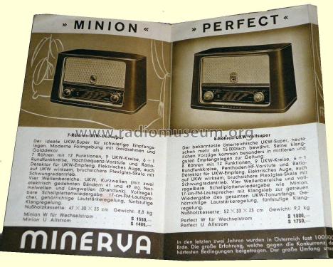 Minion 554W; Minerva-Radio (ID = 1777888) Radio