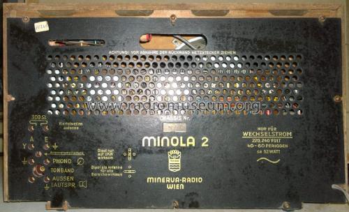 Minola 2 593N; Minerva-Radio (ID = 1988308) Radio