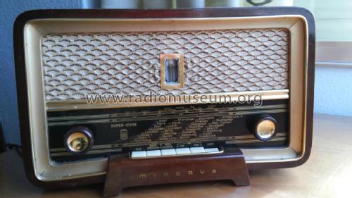 Super Minx 573W; Minerva-Radio (ID = 2313425) Radio