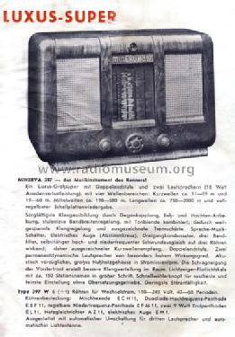 397-W; Minerva-Radio (ID = 390574) Radio